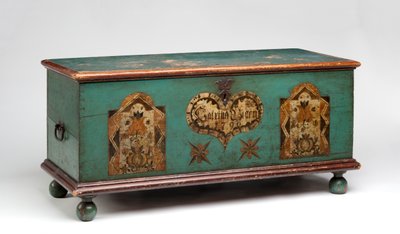 Painted Chest by American School